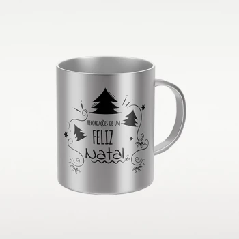 Caneca Metalizada Personalizada