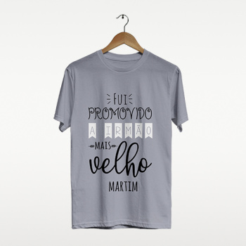 T-shirt unissexo personalizada