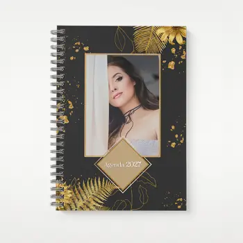 Agenda de argolas 2027 com horas Personalizada