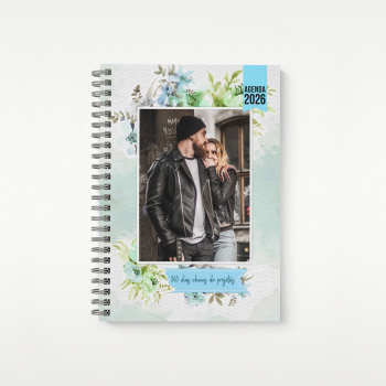 Agenda 2026 Básica com Argolas Personalizada