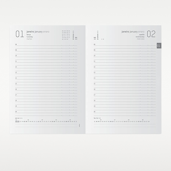 Agenda com capa rígida 2027 Personalizada - Image 6