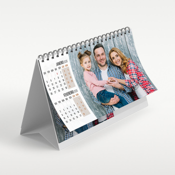 Calendário com Argolas 21×10 Personalizado
