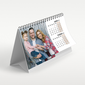Calendário com Argolas 21×10 Personalizado