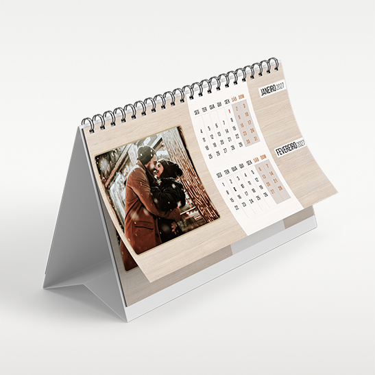 Calendário com Argolas 21x10 Personalizado - Image 2