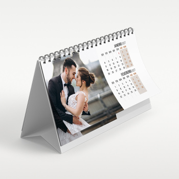 Calendário com Argolas 21×10 Personalizado