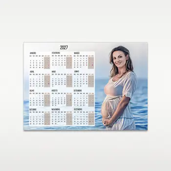 Calendário Monofolha A4 Horizontal