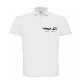 Polo manga curta personalizada para homem
