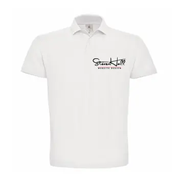 Polo manga curta personalizada para homem