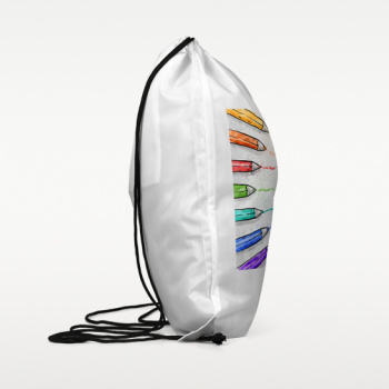 Saco com cordão personalizado