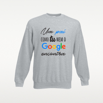 Sweatshirt masculina sem capuz