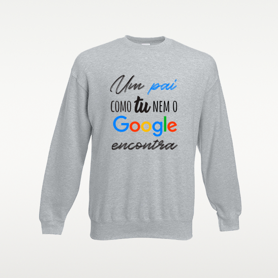 Sweatshirt masculina sem capuz