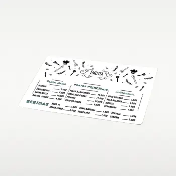 Individuais de mesa personalizados