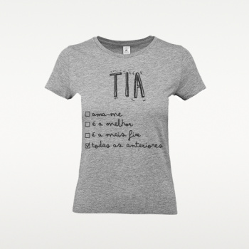 T-shirt Feminina Personalizada