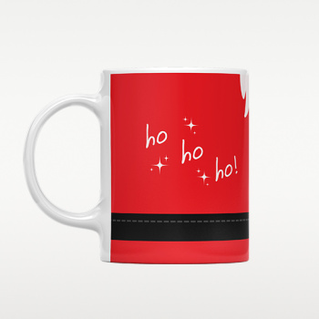 Caneca branca de Natal Personalizada