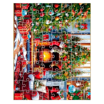 Puzzle Personalizado A4 de Natal