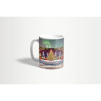 Caneca branca de Natal Personalizada