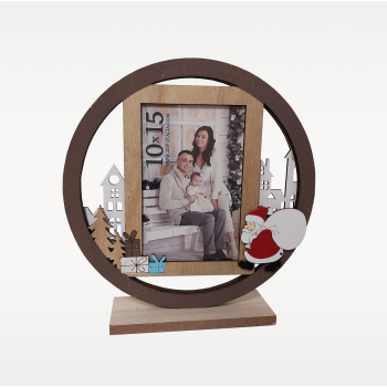 Moldura de Natal Personalizada