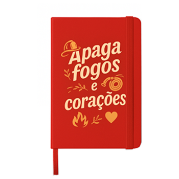 Bloco de Notas Personalizado para Bombeiros