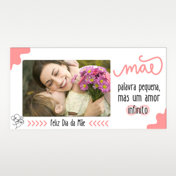 Moldura panorâmica MDF para fotografia 10×15