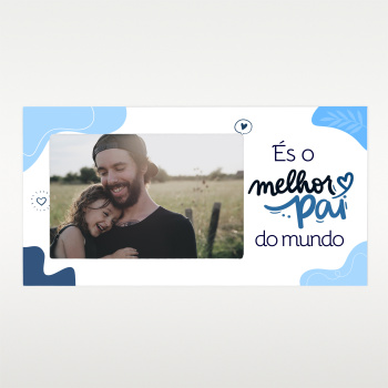 Moldura panorâmica MDF para fotografia 10×15