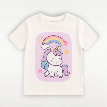 T-shirt Infantil – Unicórnio