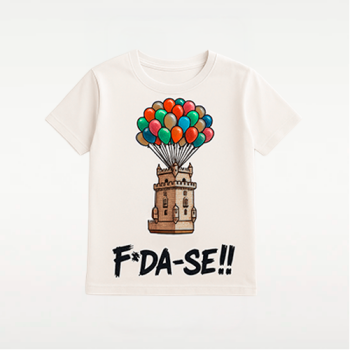 T-shirt Personalizada Cómica – Torre a Voar