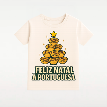 T-shirt de Natal – Feliz Natal à Portuguesa