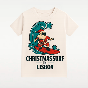 T-shirt de Natal – Christmas Surf in Lisboa