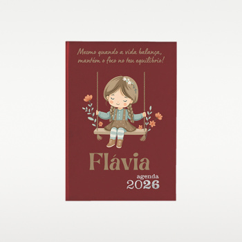 Agenda de capa rígida com gravação UV Personalizada - Image 4