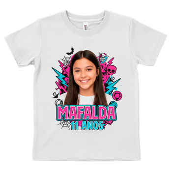 T-shirt Personalizada de Aniversário Mafalda