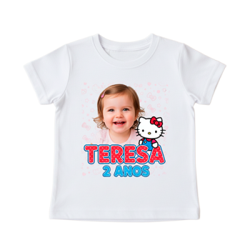 T-shirt Personalizada de Aniversário Teresa