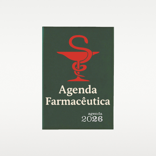 Agenda Farmacêuticos 2026 – Capa Rígida com Gravação UV Personalizada