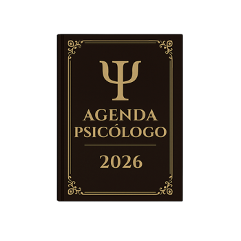 Agenda Psicólogos 2026 – Capa Rígida com Gravação UV Personalizada