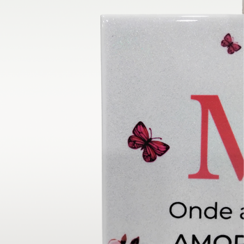 Azulejo 15×15 Glitter Holográfico Personalizado