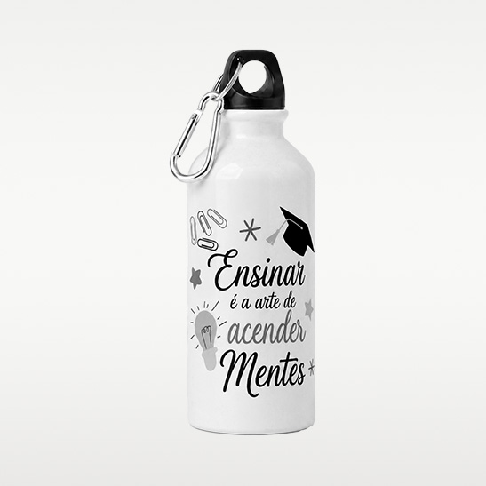 Garrafa de alumínio Ollaf personalizada
