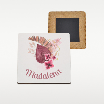 Placa quadrada 8×8 em MDF